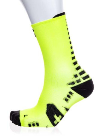 Носки Spring Soft Air Plus Long, лайм-чёрный - купить