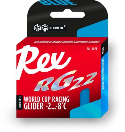 Гоночный парафин REX RG22 Blue, 40г - купить