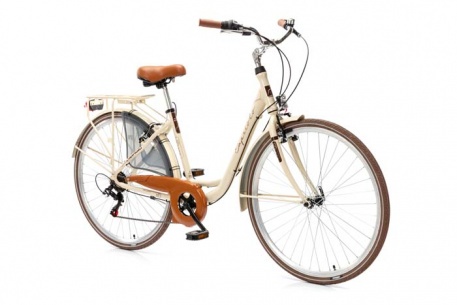 Велосипед CAPRIOLO CITY DIANA, рама алюминий 18'', колёса 28'' (кремовый) - купить