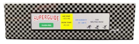 Гоночный бесфторовый парафин 81YE Superglide, жёлтый, 180 г - купить