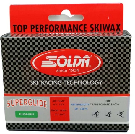 Гоночный бесфторовый парафин 81RE Superglide, красный, 60 г - купить