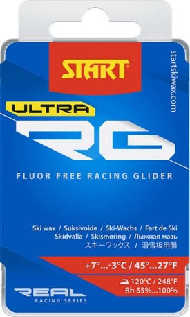 Гоночный бесфторовый парафин RG ULTRA красный, 60 г - купить