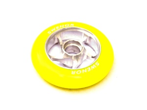 Колесо к лыжероллерам модели Equipe R2, жесткость 76A (желтое) в сборе - купить