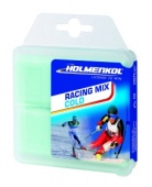 Высокофторовый парафин для холодных условий для беговых,горных лыж и сноуборда RacingMix COLD,зелены