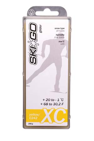 Парафин, желтый Ski-Go Yellow XC, 200 г - купить