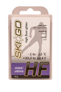 Высокофторовый парафин Ski-Go, фиолетовый, 45г - купить
