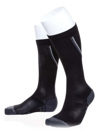 Высокие компрессионные носки Spring Recovery Speed Up Compression, чёрные - купить