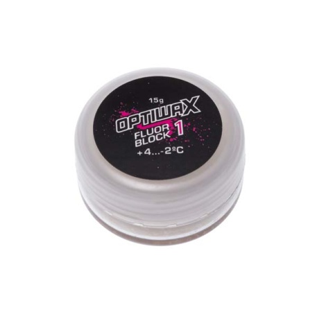 Фторовая спрессовка Optiwax Fluor block 1, 15 г - купить