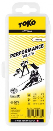 Гоночный парафин Racing Performance Yellow, желтый, 120 г - купить