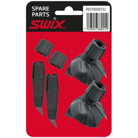Набор из лапок и наконечников SWIX TBS STD (Leaf, Roller), 2 пары - купить
