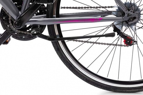 Велосипед CAPRIOLO TOURING TREK SUNRISE LADY, рама сталь 17'', колёса 28'' (серебристый-розовый) - купить