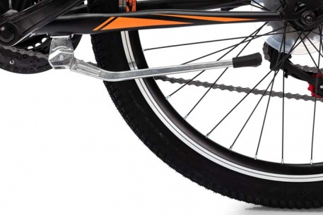 Велосипед CAPRIOLO MTB RAPID 24, рама сталь 13'', колёса 24'' (чёрный-оранжевый) - купить