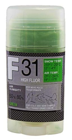 Высокофторовый парафин F31, зелёный, 35 г - купить