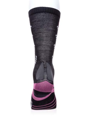 Носки Spring Ski Race, чёрный-фуксия - купить