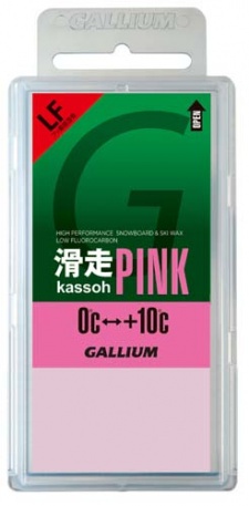 Низкофторовый парафин LF Kassoh, розовый, 200г - купить