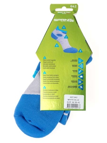 Носки Spring Speed Trail Endurance, белый-голубой - купить