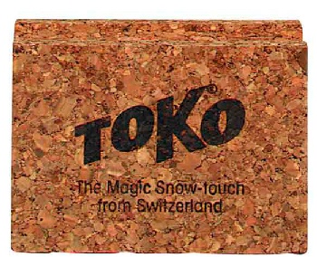Растирка пробковая TOKO Base Tuning Wax Cork в индивидуальной упаковке - купить