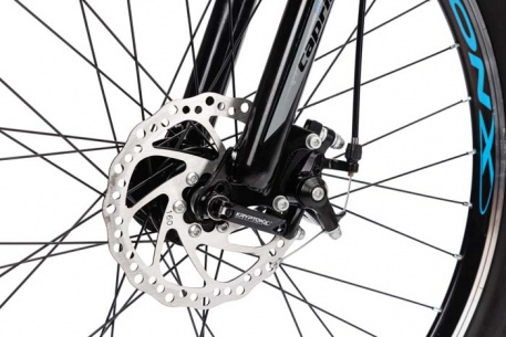 Велосипед CAPRIOLO MTB ADRENALIN, рама сталь 18'', колёса 26'' (чёрный-красный) - купить