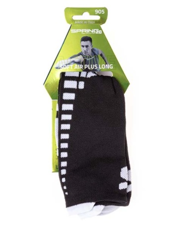 Носки Spring Soft Air Plus Long, чёрный-белый - купить