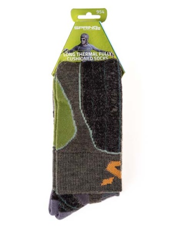 Носки Spring Long Thermal, хаки - купить