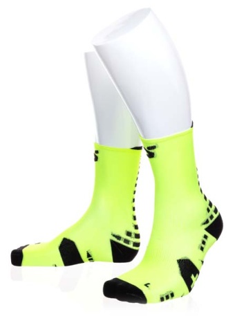 Носки Spring Soft Air Plus Long, лайм-чёрный - купить