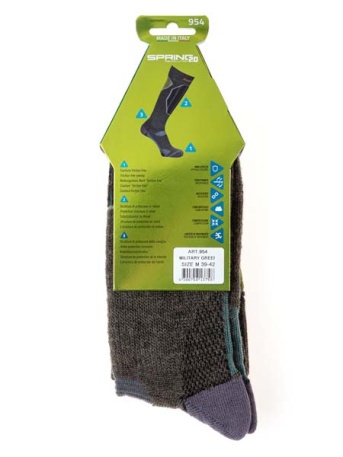 Носки Spring Long Thermal, хаки - купить