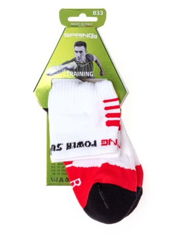 Носки Spring Training, белые-красные-чёрные - купить