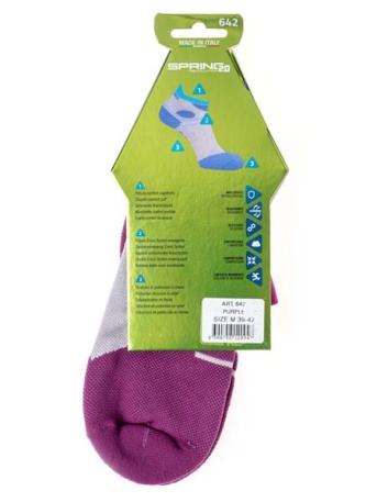 Носки Spring Speed Trail Endurance, белый-розовый - купить