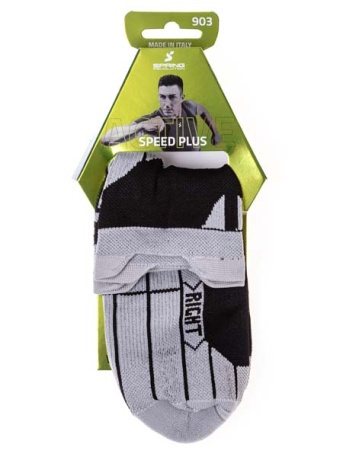 Носки Spring Speed Plus, белый-чёрный - купить