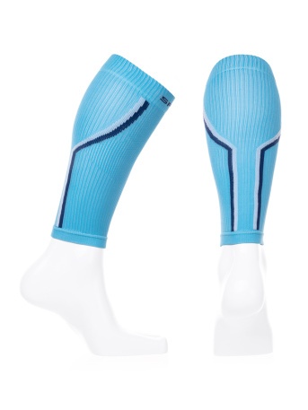 Компрессионные гетры Spring Compression Calf Sleeve, голубые - купить
