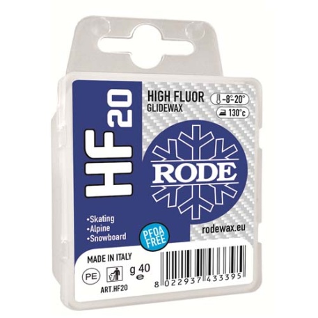 Высокофторовый парафин, синий HF20 Blue, 40г - купить