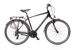 Велосипед CAPRIOLO TOURING ROADSTER, рама алюминиевая 20'', колёса 28'' (чёрный-серый-красный)
