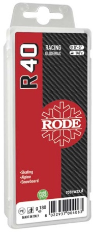 Парафин, красный R40 Racing Glider Red, 180 г - купить
