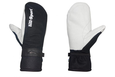 Рукавицы с ветрозащитной изоляцией Lillsport, модель Mitt I Black - купить