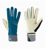 Гоночные перчатки Lillsport, модель Legend Slim Gold Petrol