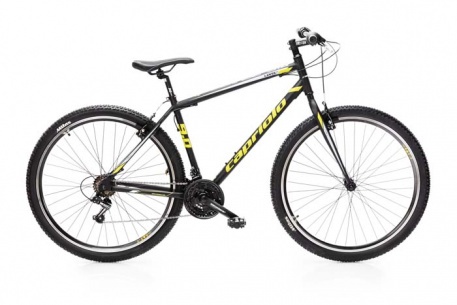 Велосипед CAPRIOLO MTB LEVEL 9.0, рама алюминий 19'', колёса 29'' (чёрный-жёлтый-зелёный) - купить