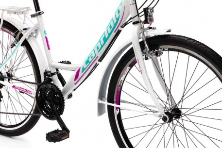 Велосипед CAPRIOLO TOURING METROPOLIS, рама сталь 19'', колёса 26'' (белый) - купить