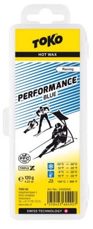 Гоночный парафин Racing Performance Blue, синий,120 г - купить