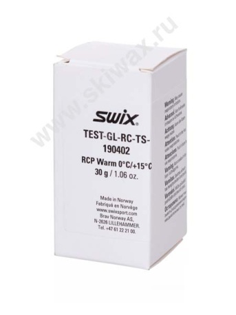Фторовый тестовый порошок SWIX RCP Warm - купить